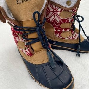 Khombu winter boots sz 6M